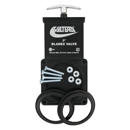 Valterra BLADEX WASTE VALVE BODY, 3IN, METAL HANDLE, BULK T1003BUM